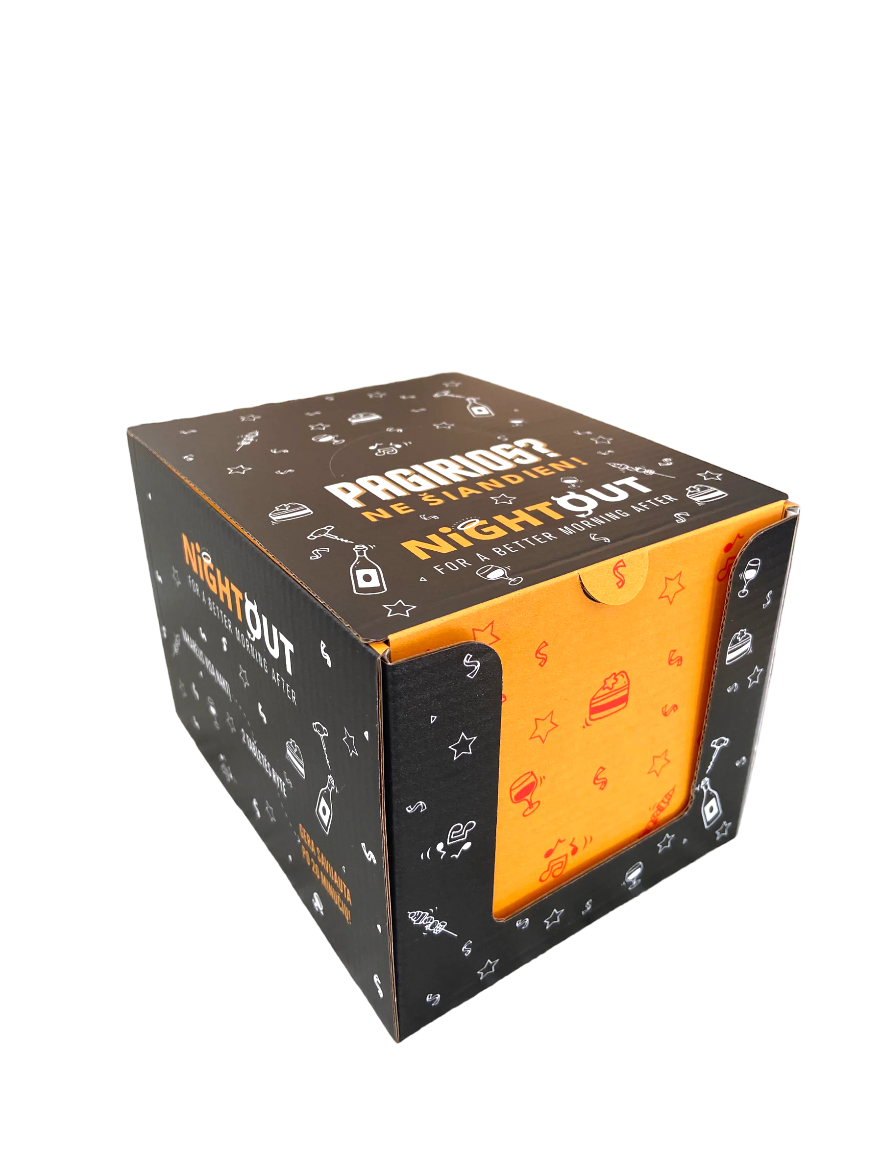 "PARTY PACK" - 10 vnt. rinkinys vakarėliui (20 kartų) – Vaizdas 2